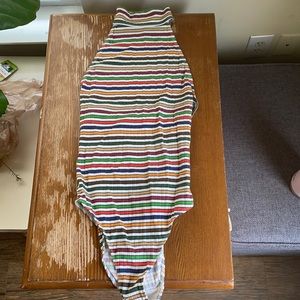 Urban outfitters body suit. High neck. Open back